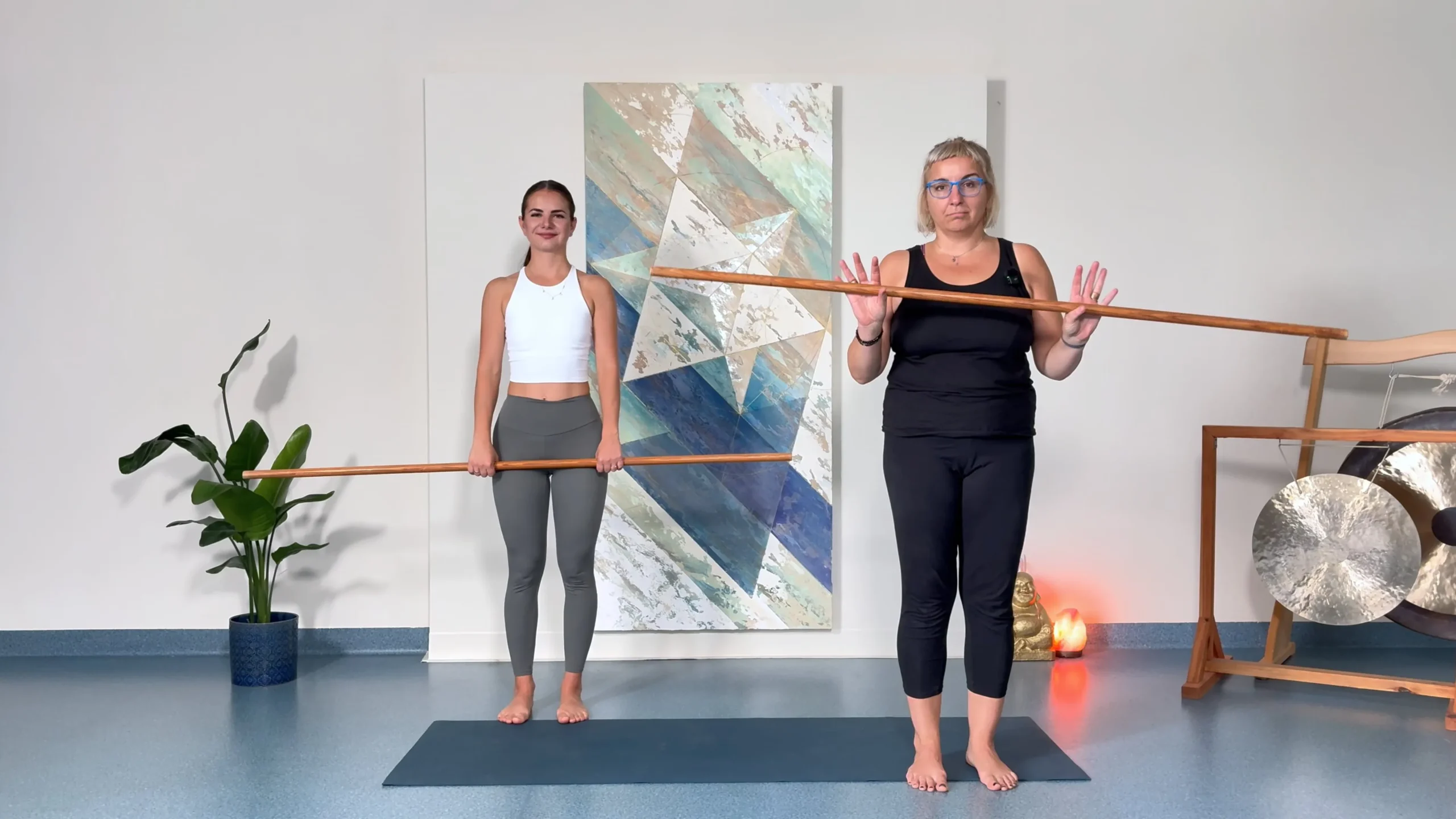 Rozluźnij barki i ramiona